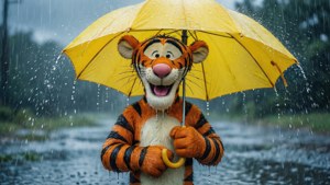 Rainy Day Tigger