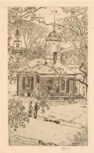 Rainy Day, Williamsburg, Virginia