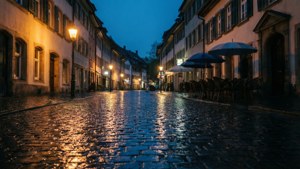 Rainy Evening Glow