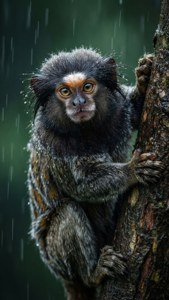 Rainy Gaze in the Canopy