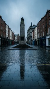 Rainy Market Square