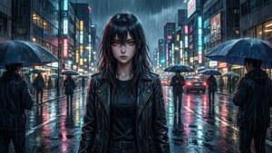 Rainy Neon Streets
