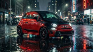 Rainy Night Abarth