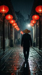 Rainy Night Alley