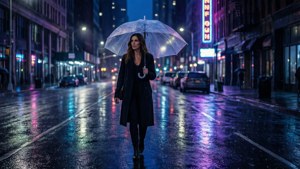 Rainy Night City