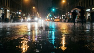 Rainy Night Glow