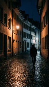 Rainy Night in Aarau