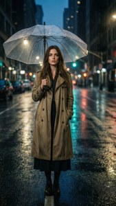 Rainy Night in the City