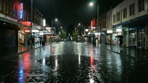 Rainy Night Square