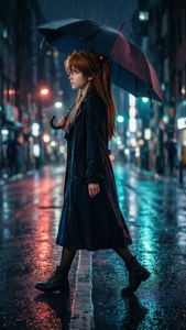 Rainy Night Stroll