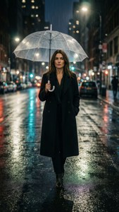 Rainy Night Stroll