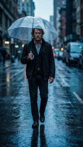 Rainy Night Stroll