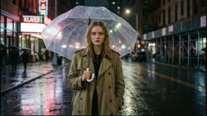 Rainy Night Stroll