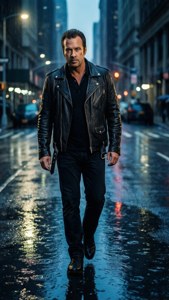 Rainy Night Stroll