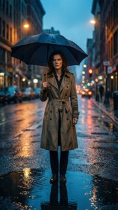 Rainy Night Stroll