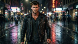 Rainy Night Stroll