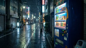 Rainy Night Vending