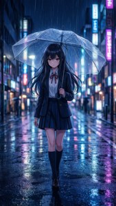 Rainy Night Walk