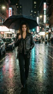 Rainy Night Walk