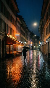 Rainy Night Walk