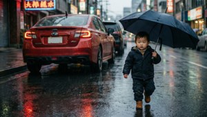 Rainy Night Walk