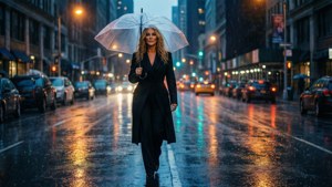 Rainy Night Walk