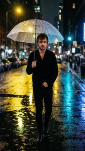 Rainy Night Walk