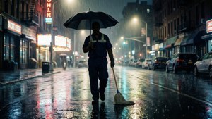 Rainy Night Walk