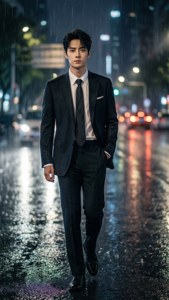 Rainy Night Walk
