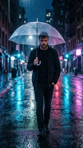 Rainy Night Walk