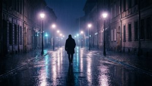 Rainy Night Walk