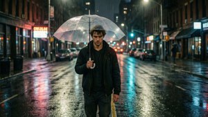 Rainy Night Walk