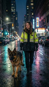 Rainy Night Walk