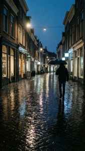 Rainy Streets Reflection