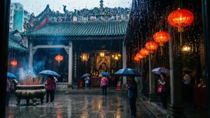 Rainy Temple Rituals
