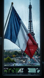 Rainy Window Flag