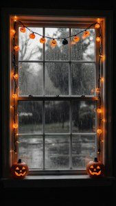 Rainy Window Lights