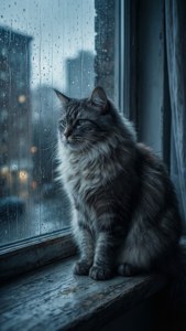 Rainy Window Nebelung