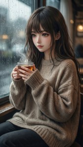 Rainy Window Serenity