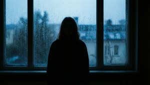Rainy Window Solitude