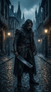 Rainy Yharnam Hunter
