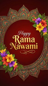 Rama Navami Greeting Card