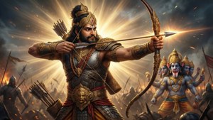 Rama Unleashes Arrow