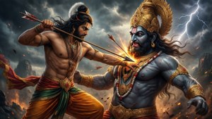 Rama vs Ravana Battle