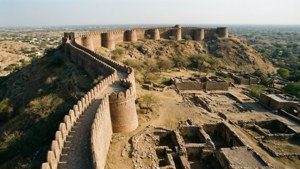 Ranikot Fort Aerial