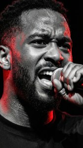 Rapper Intense B&W