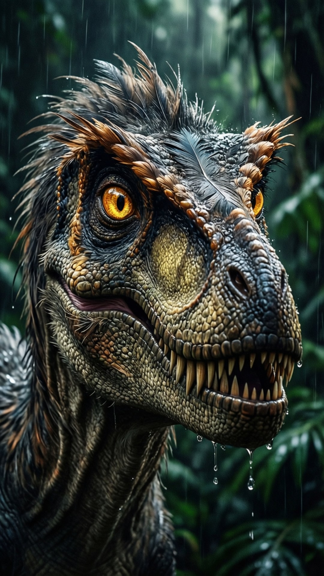 Raptor Gaze by Wallpapers.art Studio