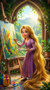 Rapunzel's Tower Art