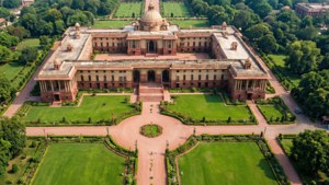 Rashtrapati Bhavan Aerial