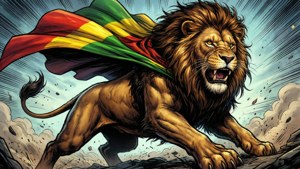 Rasta Lion Hero